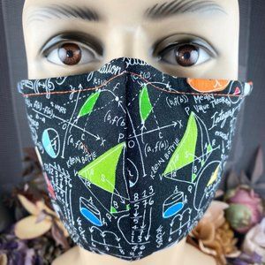 Handsewn Face Mask – Math Genius